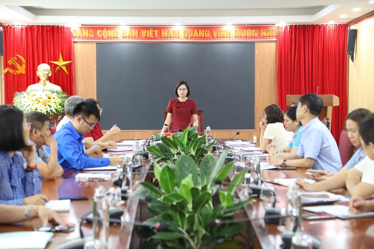 Thường trực Đảng ủy xã Quang Minh làm việc với Ủy ban MTTQ và các đoàn thể về kết quả hoạt động và công tác chuẩn bị đại hội nhiệm kỳ 2025-2030- Ảnh 1.