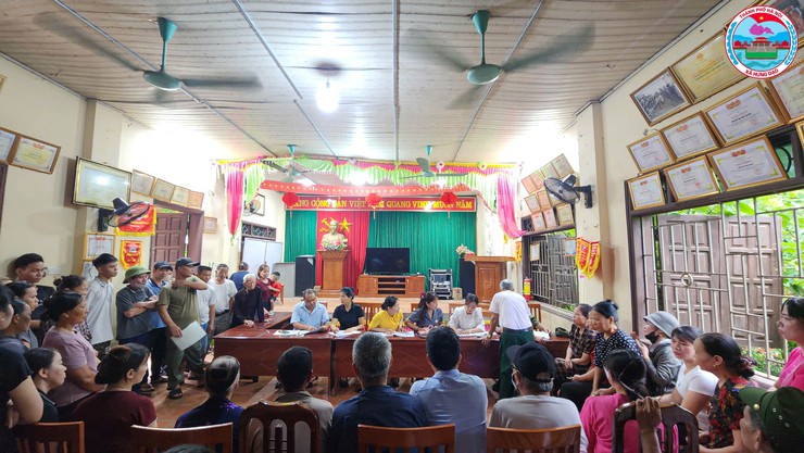 Xã Hưng Đạo triển khai chi trả quà tặng nhân dân nhân dịp Quốc khánh 2/9- Ảnh 3.