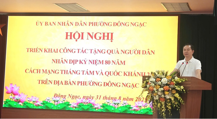 PHƯỜNG ĐỔNG NGẠC TRIỂN KHAI CÔNG TÁC TẶNG QUÀ NGƯỜI DÂN NHÂN DỊP KỶ NIỆM 80 NĂM CÁCH MẠNG THÁNG TÁM VÀ QUỐC KHÁNH 2/9- Ảnh 3.