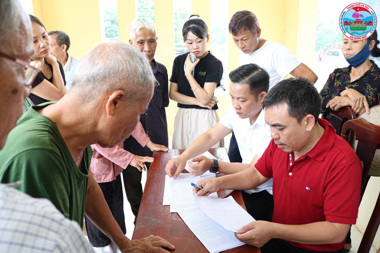 Xã Hưng Đạo triển khai chi trả quà tặng nhân dân nhân dịp Quốc khánh 2/9- Ảnh 7.