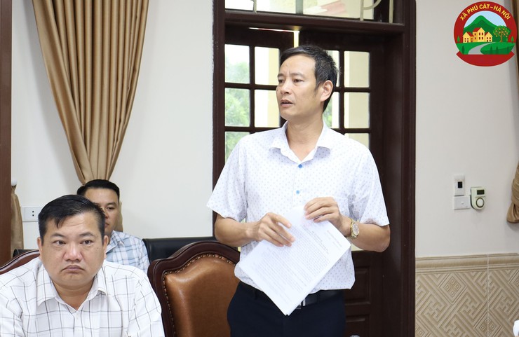 Phú Cát họp ban chấp hành Đảng bộ xã lần thứ 8, nhiệm kỳ 2025-2030- Ảnh 6.