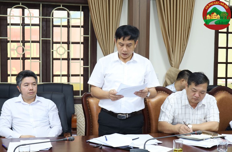Phú Cát họp ban chấp hành Đảng bộ xã lần thứ 8, nhiệm kỳ 2025-2030- Ảnh 7.