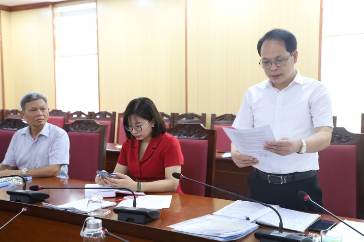 Thường trực Đảng ủy xã Quang Minh làm việc với Ủy ban MTTQ và các đoàn thể về kết quả hoạt động và công tác chuẩn bị đại hội nhiệm kỳ 2025-2030- Ảnh 2.