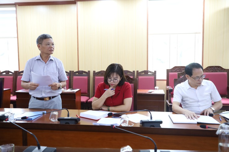 Thường trực Đảng ủy xã Quang Minh làm việc với Ủy ban MTTQ và các đoàn thể về kết quả hoạt động và công tác chuẩn bị đại hội nhiệm kỳ 2025-2030- Ảnh 5.