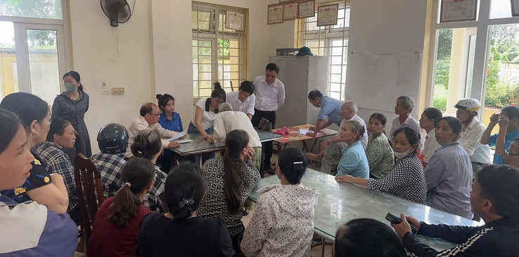 Xã Phúc Lộc cơ bản hoàn thành chi trả quà 2/9 của Chính phủ đúng tiến độ, người dân đồng tình, phấn khởi- Ảnh 2.