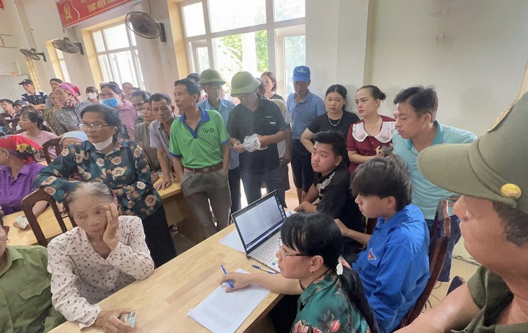 Xã Phúc Lộc cơ bản hoàn thành chi trả quà 2/9 của Chính phủ đúng tiến độ, người dân đồng tình, phấn khởi- Ảnh 3.