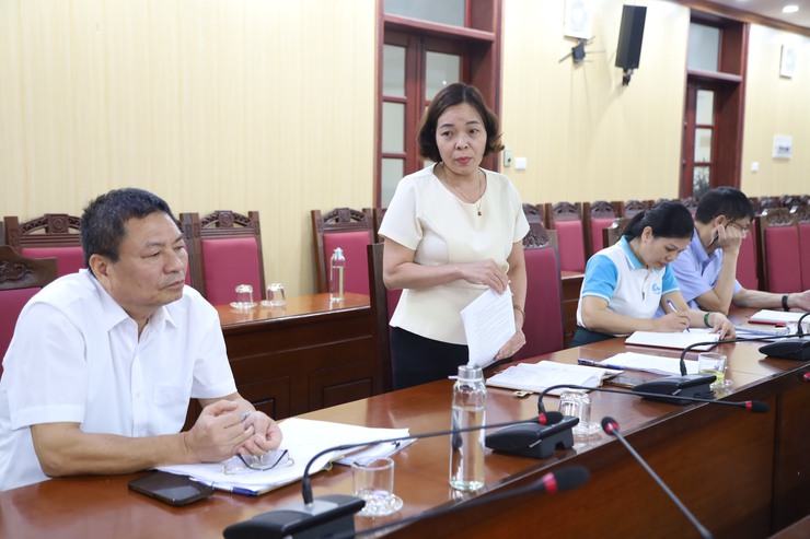 Thường trực Đảng ủy xã Quang Minh làm việc với Ủy ban MTTQ và các đoàn thể về kết quả hoạt động và công tác chuẩn bị đại hội nhiệm kỳ 2025-2030- Ảnh 3.