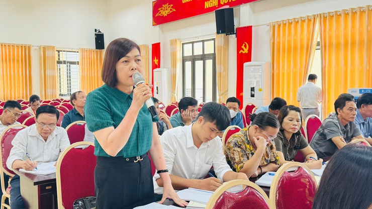 ĐẢNG ỦY XÃ TAM HƯNG TỔ CHỨC HỘI NGHỊ GIAO BAN BÍ THƯ CÁC CHI, ĐẢNG BỘ TRỰC THUỘC- Ảnh 2.