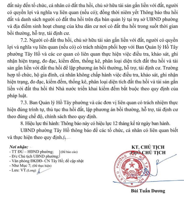 Thông báo thu hồi đất- Ảnh 3.