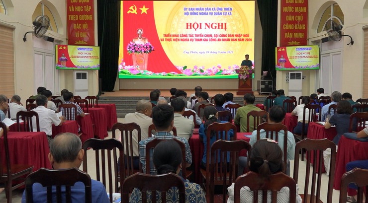 Hội nghị triển khai thực hiện công tác tuyển chọn, gọi công dân nhập ngũ và thực hiện nghĩa vụ tham gia công an nhân dân năm 2026- Ảnh 4.