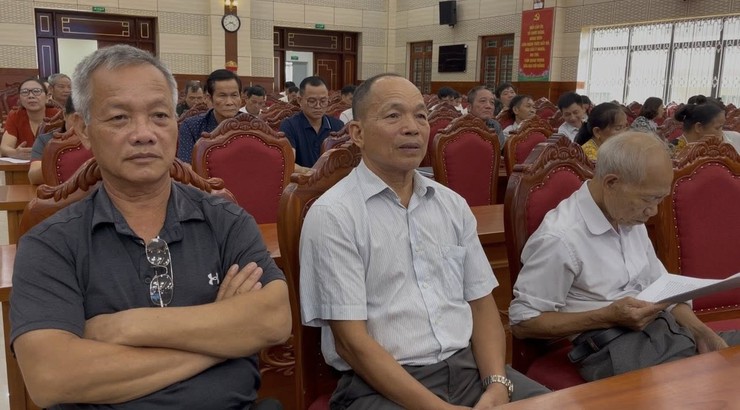 UBMTTQVN xã Phúc Thọ lấy ý kiến góp ý dự thảo văn kiện trình Đại hội Đại biểu MTTQ xã lần thứ I- Ảnh 5.