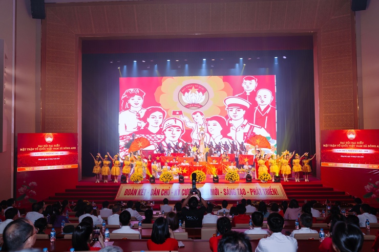 ĐẠI HỘI ĐẠI BIỂU MẶT TRẬN TỔ QUỐC VIỆT NAM XÃ ĐÔNG ANH LẦN THỨ I, NHIỆM KỲ 2025 - 2030- Ảnh 1.