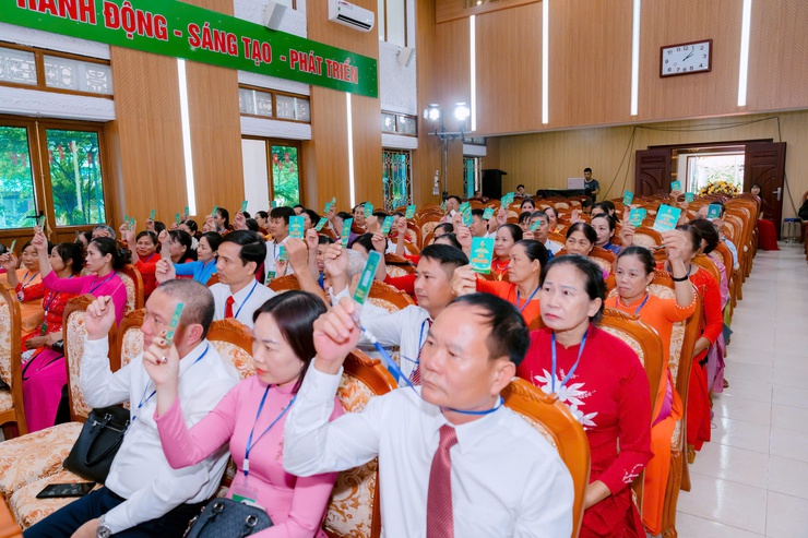 Phiên Nội bộ Đại hội đại biểu Hội Nông dân xã Thư Lâm lần thứ I, nhiệm kỳ 2025-2030.- Ảnh 5.