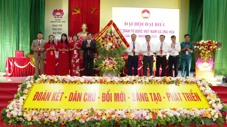 ĐẠI HỘI MẶT TRẬN TỔ QUỐC VIỆT NAM XÃ ỨNG HÒA LẦN THỨ NHẤT, NHIỆM KỲ 2025 – 2030 THÀNH CÔNG TỐT ĐẸP.- Ảnh 2.