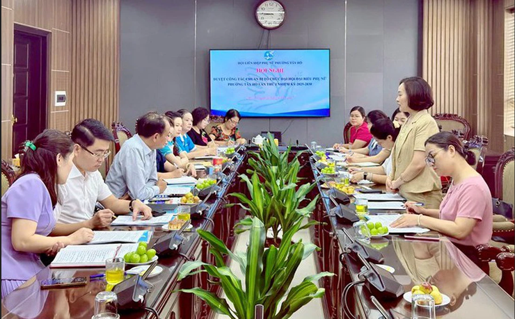 Hội LHPN phường Tây Hồ: Sẵn sàng cho Đại hội phụ nữ điểm của Hà Nội- Ảnh 1.