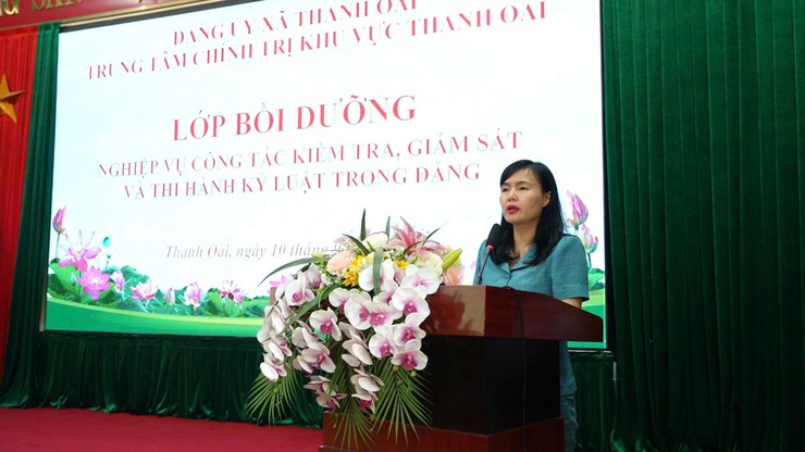 Bồi dưỡng công tác kiểm tra, giám sát và thi hành kỷ luật Đảng- Ảnh 2.