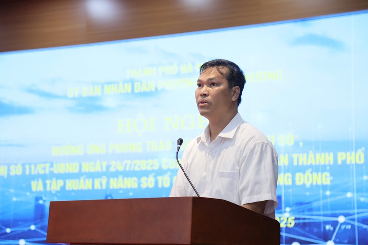 Phường Xuân Phương tập huấn kỹ năng cho tổ chuyển đổi số cộng đồng- Ảnh 1.