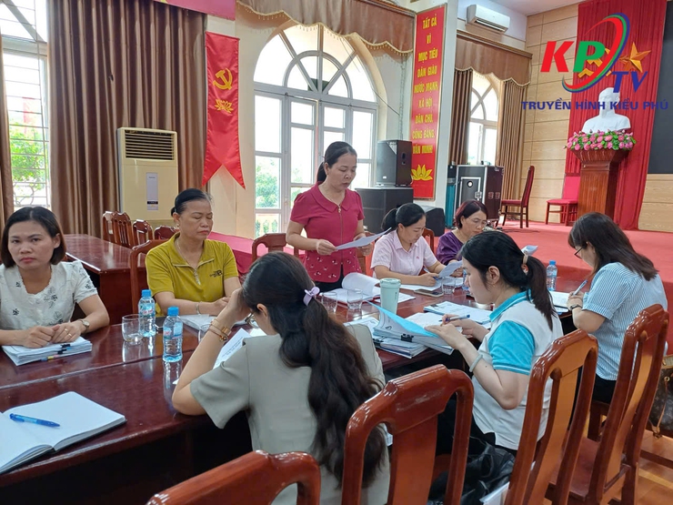 Hội Liên hiệp Phụ nữ Thành phố Hà Nội kiểm tra hoạt động vay vốn tại xã Kiều Phú- Ảnh 1.