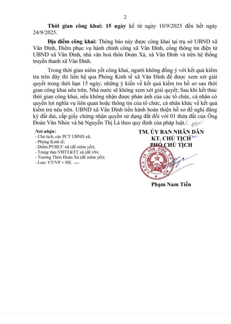 Thông báo- Ảnh 2.
