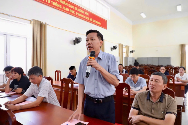 UBND xã Hồng Vân tập huấn, hướng dẫn cài đặt và sử dụng ứng dụng ETax Mobile để nộp thuế sử dụng đất phi nông nghiệp- Ảnh 3.