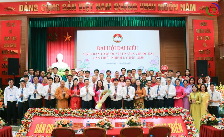Đại hội MTTQ Việt Nam xã Quốc Oai nhiệm kỳ 2025-2030: Phát huy sức mạnh đại đoàn kết toàn dân, đổi mới sáng tạo, xây dựng quê hương phát triển bền vững- Ảnh 18.