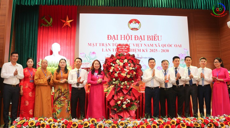 Đại hội MTTQ Việt Nam xã Quốc Oai nhiệm kỳ 2025-2030: Phát huy sức mạnh đại đoàn kết toàn dân, đổi mới sáng tạo, xây dựng quê hương phát triển bền vững- Ảnh 3.