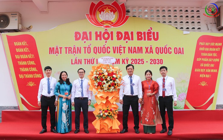 Đại hội MTTQ Việt Nam xã Quốc Oai nhiệm kỳ 2025-2030: Phát huy sức mạnh đại đoàn kết toàn dân, đổi mới sáng tạo, xây dựng quê hương phát triển bền vững- Ảnh 4.