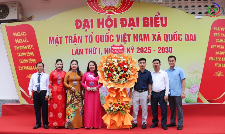 Đại hội MTTQ Việt Nam xã Quốc Oai nhiệm kỳ 2025-2030: Phát huy sức mạnh đại đoàn kết toàn dân, đổi mới sáng tạo, xây dựng quê hương phát triển bền vững- Ảnh 7.