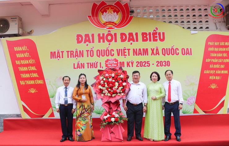 Đại hội MTTQ Việt Nam xã Quốc Oai nhiệm kỳ 2025-2030: Phát huy sức mạnh đại đoàn kết toàn dân, đổi mới sáng tạo, xây dựng quê hương phát triển bền vững- Ảnh 5.