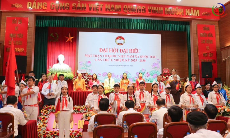 Đại hội MTTQ Việt Nam xã Quốc Oai nhiệm kỳ 2025-2030: Phát huy sức mạnh đại đoàn kết toàn dân, đổi mới sáng tạo, xây dựng quê hương phát triển bền vững- Ảnh 10.