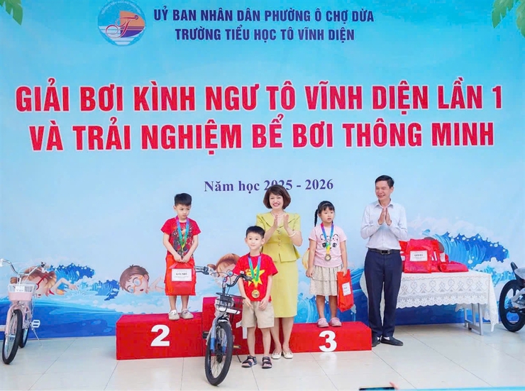 Giải bơi kình ngư Tô Vĩnh Diện lần thứ nhất – Sân chơi thể thao, hành trang kỹ năng sống- Ảnh 3.