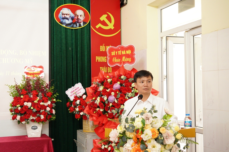 Sở Y tế Hà Nội công bố Quyết định bổ nhiệm Giám đốc Bệnh viện đa khoa Chương Mỹ- Ảnh 3.