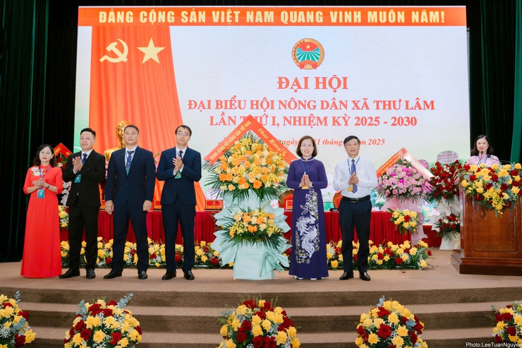 Đại hội đại biểu Hội Nông dân xã Thư Lâm lần thứ I, nhiệm kỳ 2025-2030.- Ảnh 8.