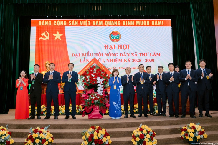 Đại hội đại biểu Hội Nông dân xã Thư Lâm lần thứ I, nhiệm kỳ 2025-2030.- Ảnh 10.