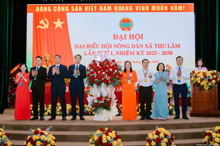 Đại hội đại biểu Hội Nông dân xã Thư Lâm lần thứ I, nhiệm kỳ 2025-2030.- Ảnh 11.