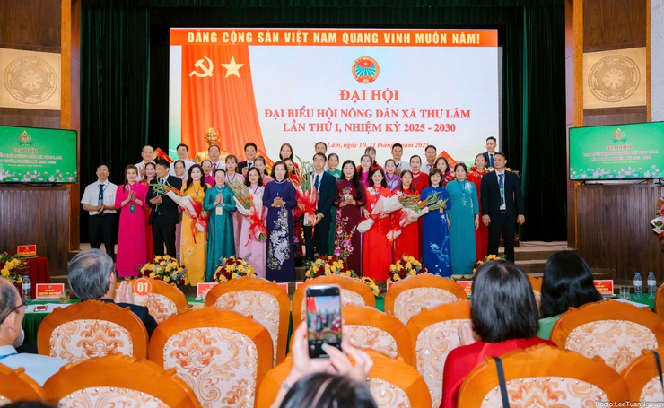 Đại hội đại biểu Hội Nông dân xã Thư Lâm lần thứ I, nhiệm kỳ 2025-2030.- Ảnh 21.