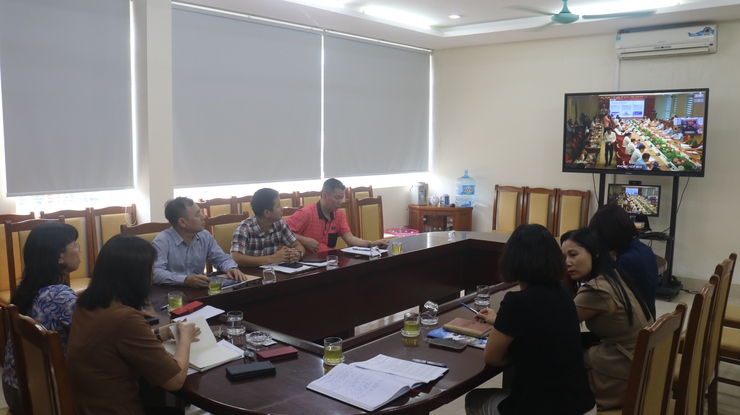 Hội nghị đánh giá tình hình triển khai vận hành mô hình chính quyền địa phương 2 cấp trên địa bàn TP Hà Nội- Ảnh 2.