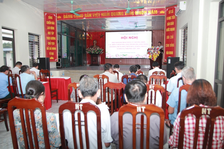 UBND xã Hòa Xá triển khai Kế hoạch bầu cử trưởng thôn nhiệm kỳ 2025–2028- Ảnh 2.