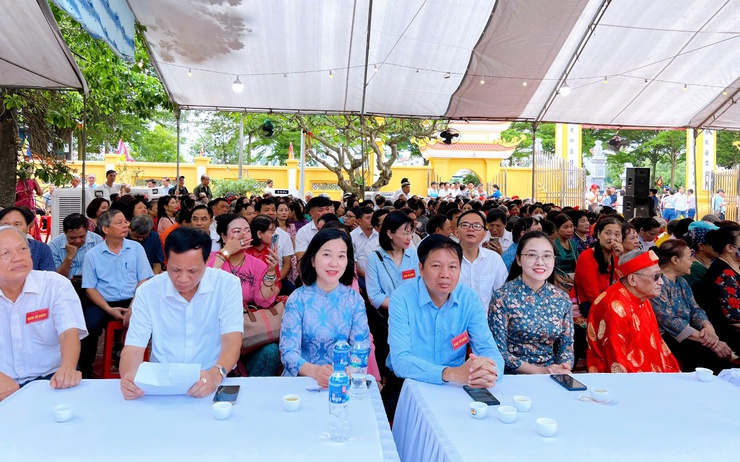 Phường Thanh Liệt: Kỷ niệm 1480 năm ngày hoá Đô Hồ Đại Vương Phạm Tu- Ảnh 2.