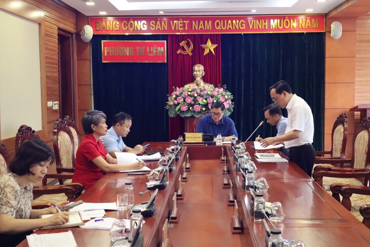 HĐND phường Từ Liêm giao ban quý III và triển khai nhiệm vụ công tác quý IV/2025- Ảnh 1.