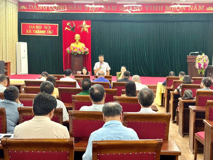 Xã Thanh Trì: Tăng cường công tác đảm bảo trật tự văn minh đô thị, duy trì tuyến phố văn minh đô thị- Ảnh 5.