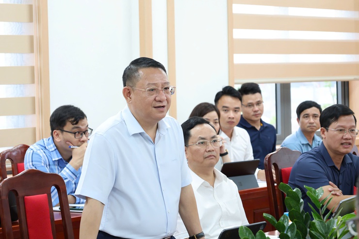 Ban Quản lý các Khu công nghệ cao và khu công nghiệp thành phố và xã Tiến Thắng tổ chức Hội nghị triển khai khu công nghiệp trên địa bàn xã và công tác phối hợp, hợp tác giữa hai đơn vị- Ảnh 2.
