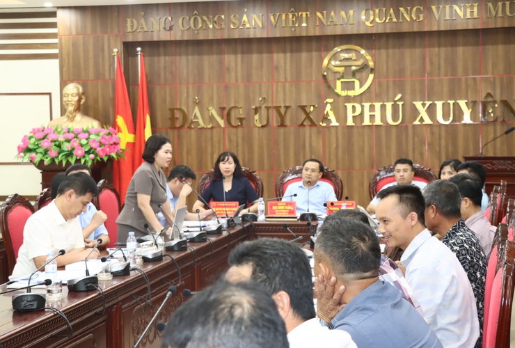 UBND xã Phú Xuyên tổ chức giao ban triển khai nhiệm vụ trọng tâm tháng 9/2025- Ảnh 6.