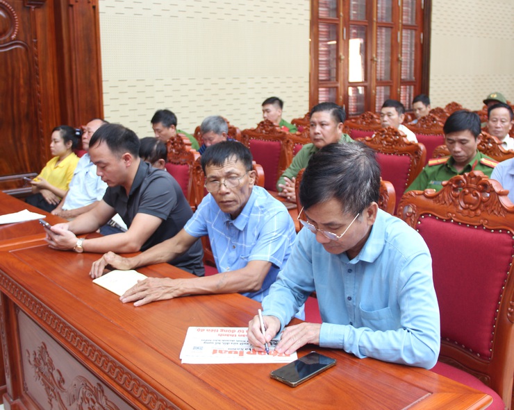 Xã Thạch Thất tổ chức Hội nghị triển khai cao điểm thực hiện mục tiêu xây dựng xã không ma tuý năm 2025 và giải quyết triệt để tình trạng sót lọt người sử dụng trái phép chất ma tuý trên địa bàn- Ảnh 17.