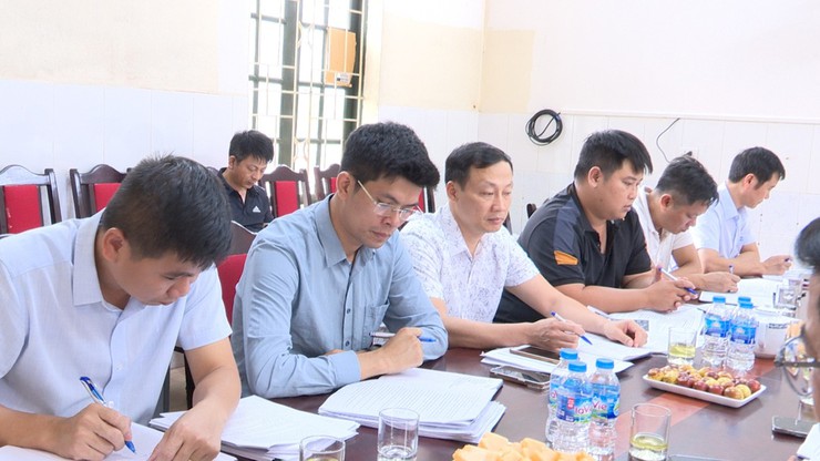 UBND xã An Khánh làm việc với Ban Quản lý dự án đầu tư - hạ tầng- Ảnh 3.