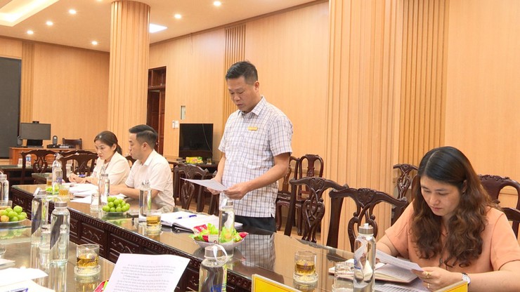 Đồng chí Phó Bí thư Đảng uỷ, Chủ tịch UBND xã An Khánh Hồ Trung Nghĩa làm việc với Điểm Phục vụ hành chính công- Ảnh 4.