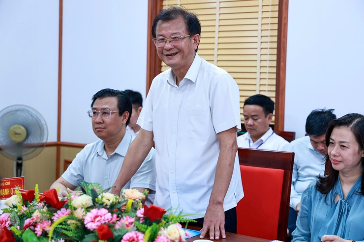 Văn phòng Quốc hội làm việc với UBND thành phố Hà Nội về khảo sát tiến độ thực hiện dự án Khu lưu niệm Trưởng ban Thường trực Quốc hội Bùi Bằng Đoàn- Ảnh 6.