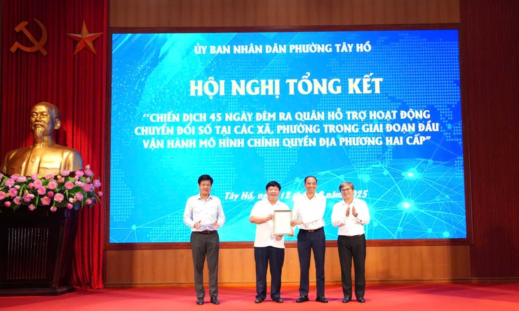 Tây Hồ: Tiên phong trong hành trình chuyển đổi số- Ảnh 1.
