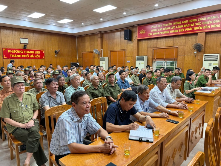 UBND Phường Thanh Liệt công bố Quyết định thành lập Ban Chỉ đạo Phòng, chống ma túy phường.- Ảnh 1.