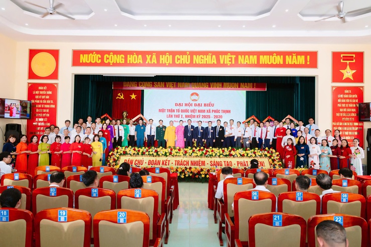 Đại hội Đại biểu MTTQ Việt Nam xã Phúc Thịnh lần thứ I, nhiệm kỳ 2025-2030- Ảnh 8.